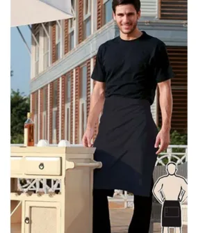 1/2 Waist, Easy Care Apron - No Pocket