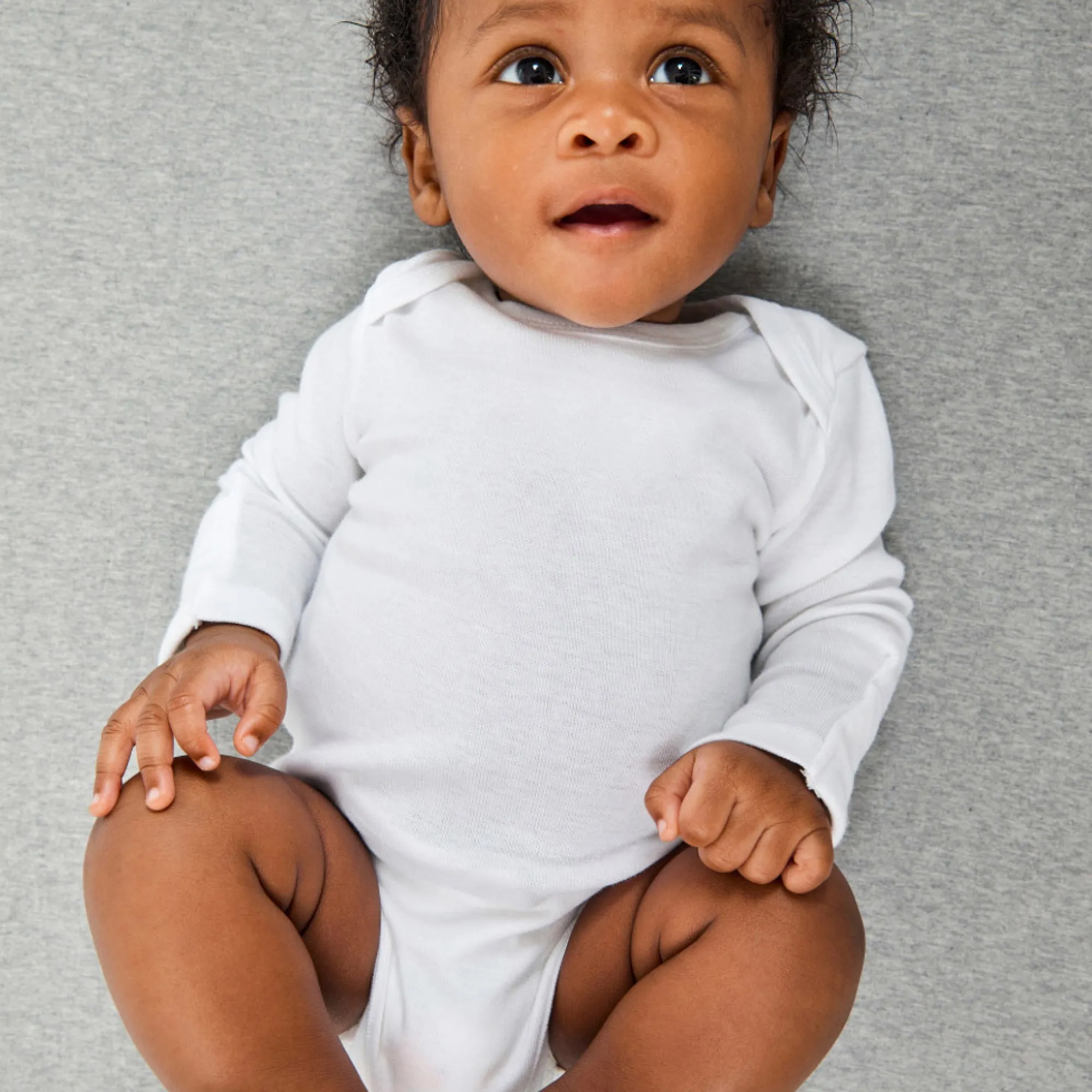 5-Pack Organic Cotton Long Sleeve Bodysuits