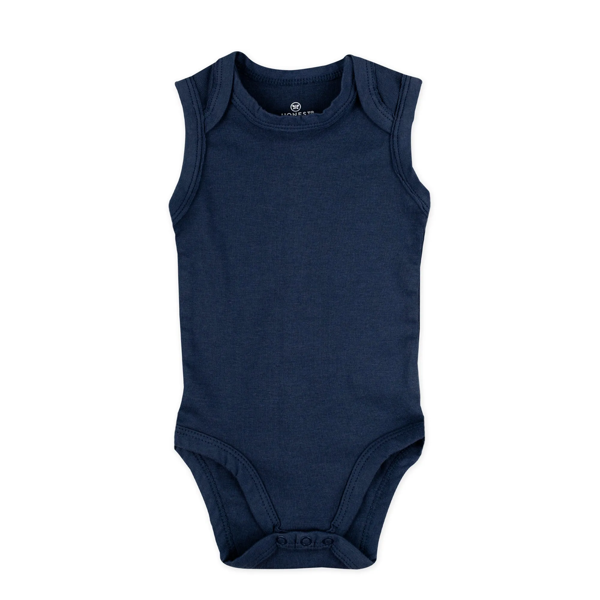 5-Pack Organic Cotton Sleeveless Bodysuits