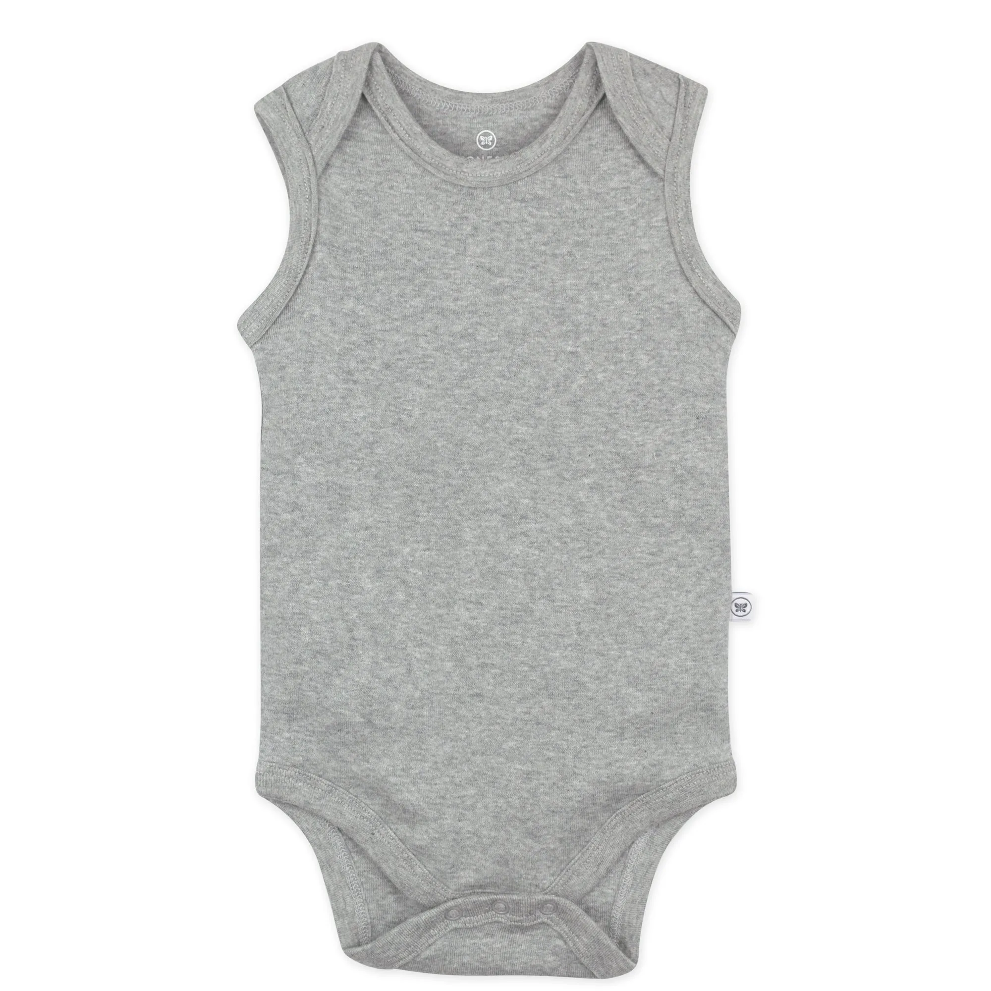 5-Pack Organic Cotton Sleeveless Bodysuits