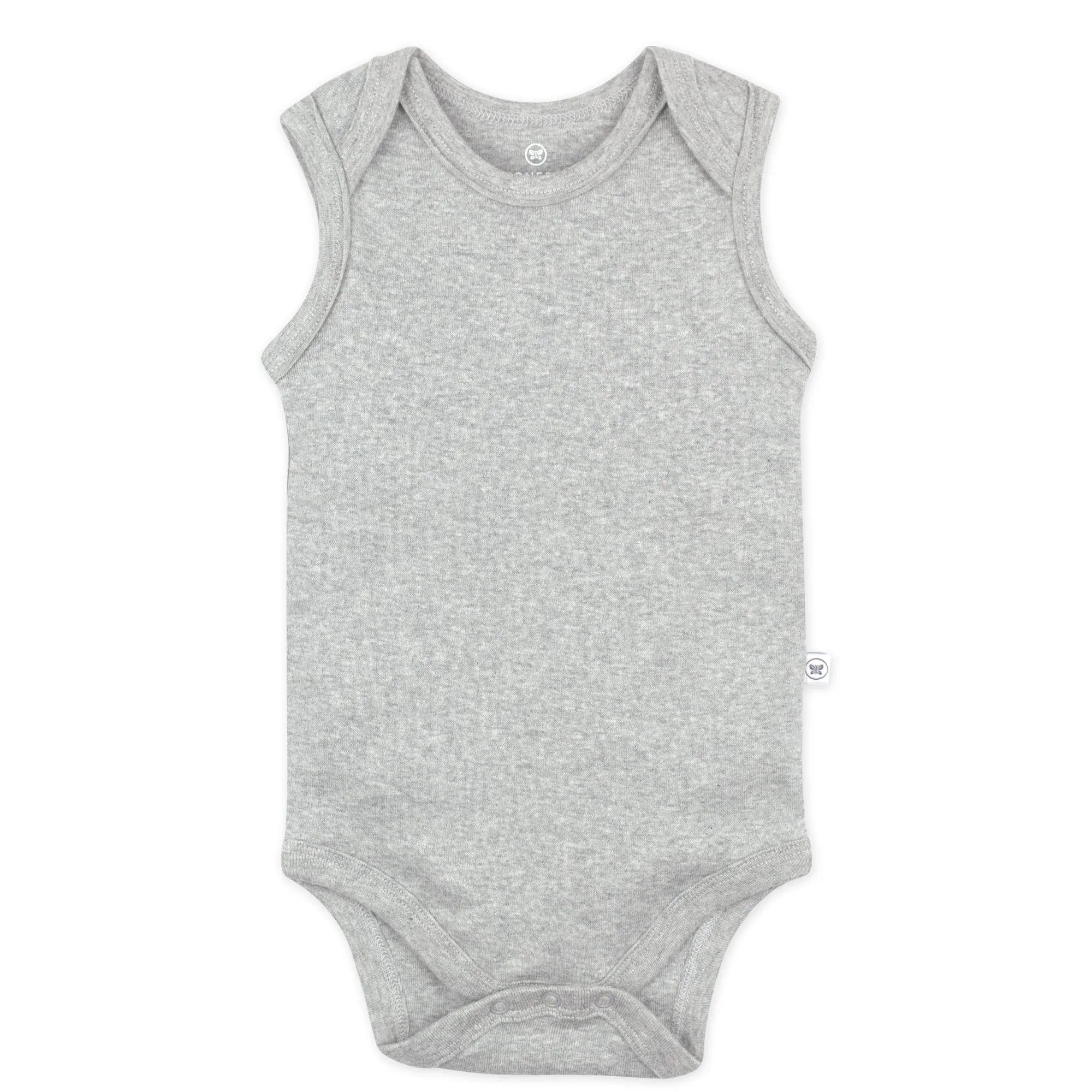 5-Pack Organic Cotton Sleeveless Bodysuits