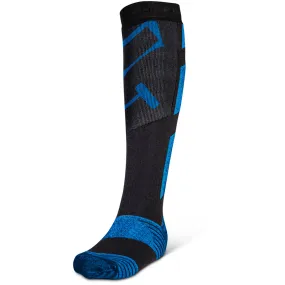 509  Hi-Vis Blue Stoke Sock Moisture Wicking Merino Wool Blend Warm Comfy