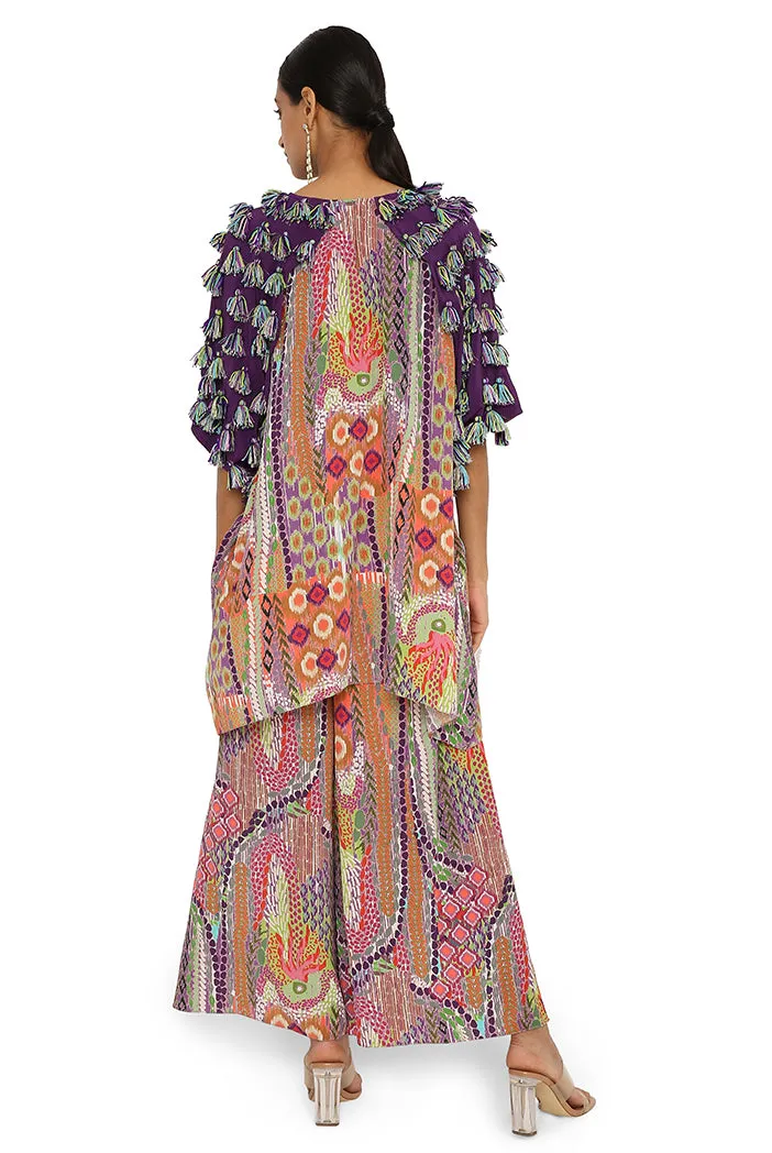 Afrin African Print Kaftan Set