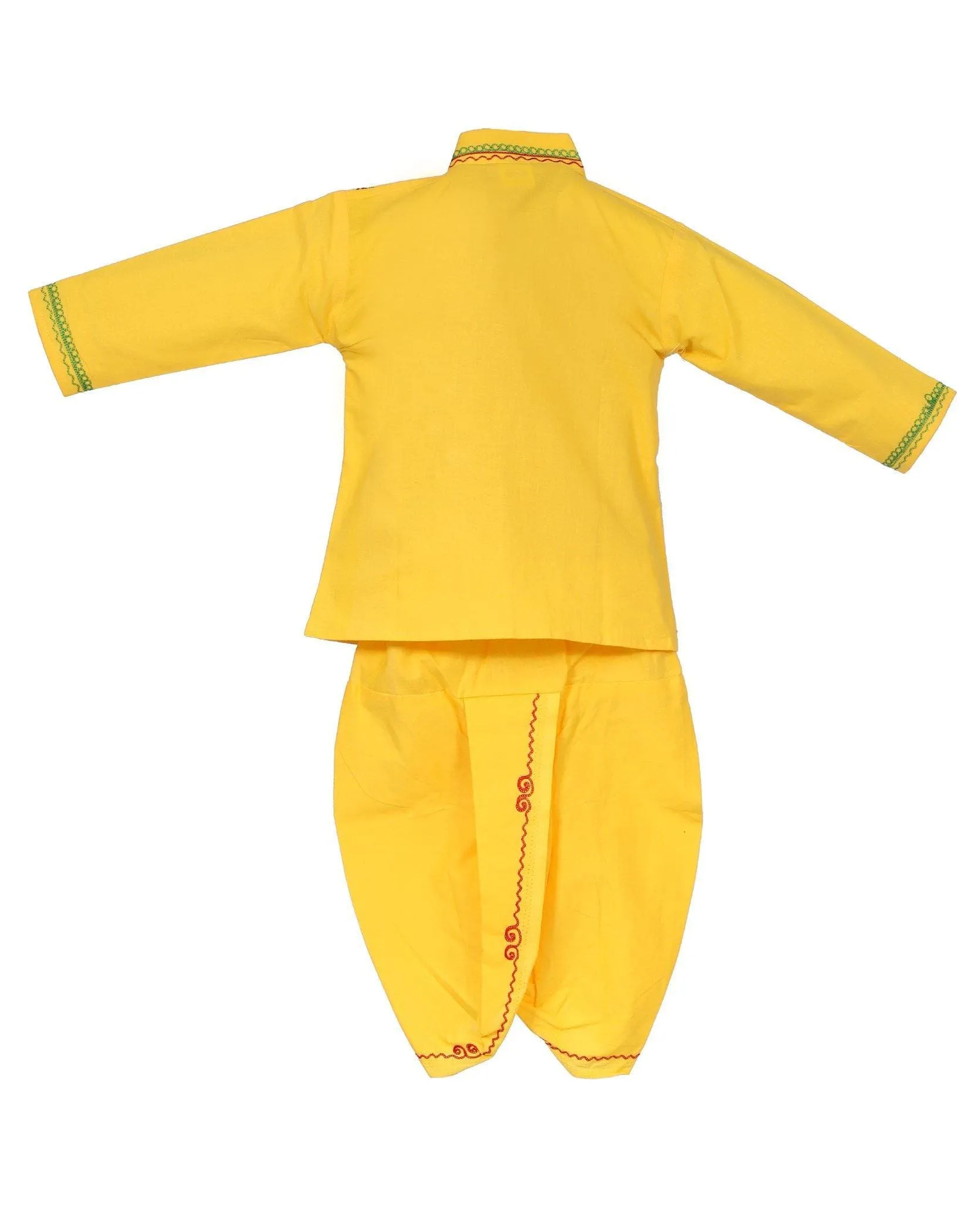 Ahhaaaa Kids Ethnic Krishna Dress Costume Wear For Boys