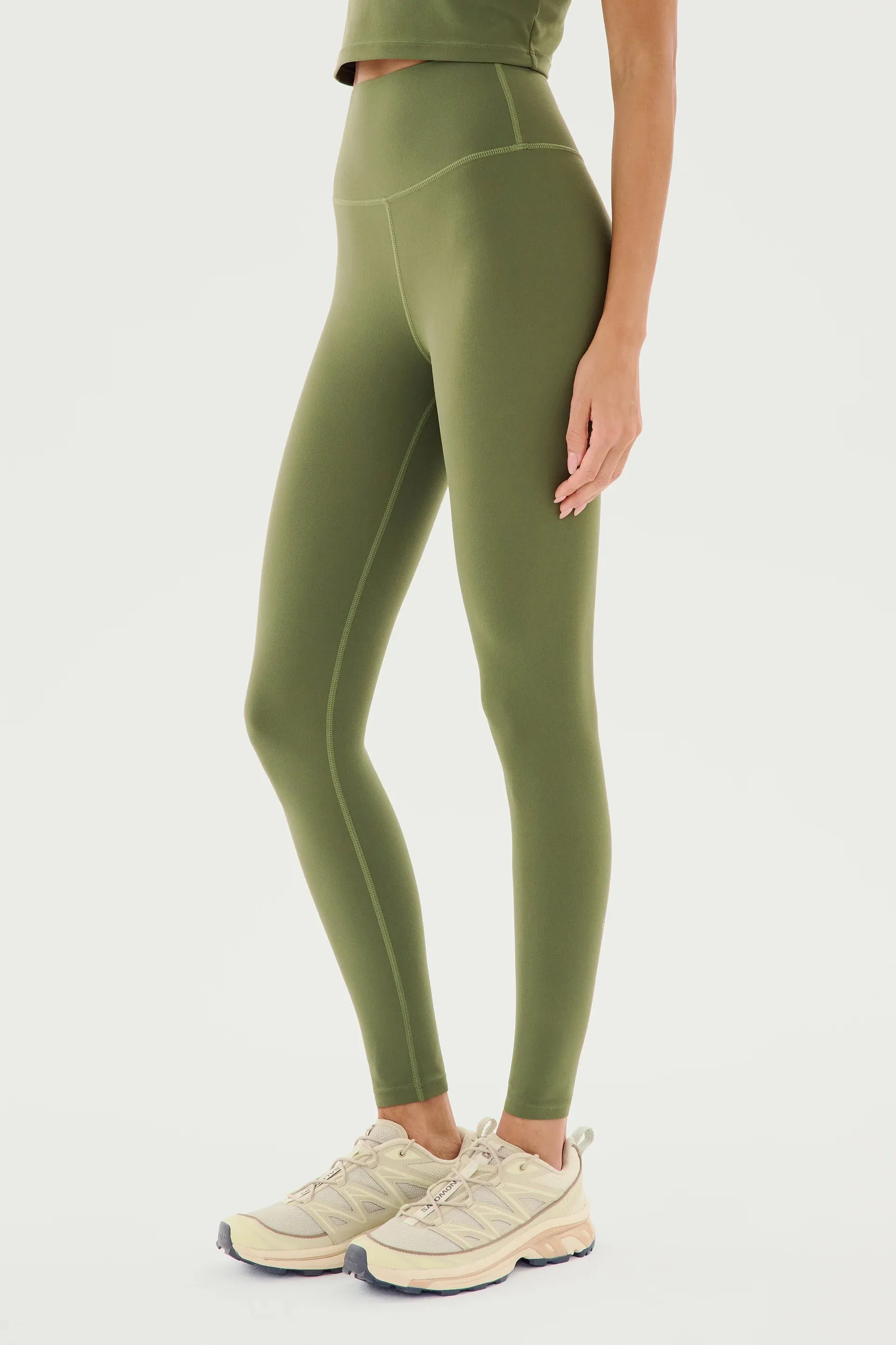 Airweight High Waist Legging: Olive