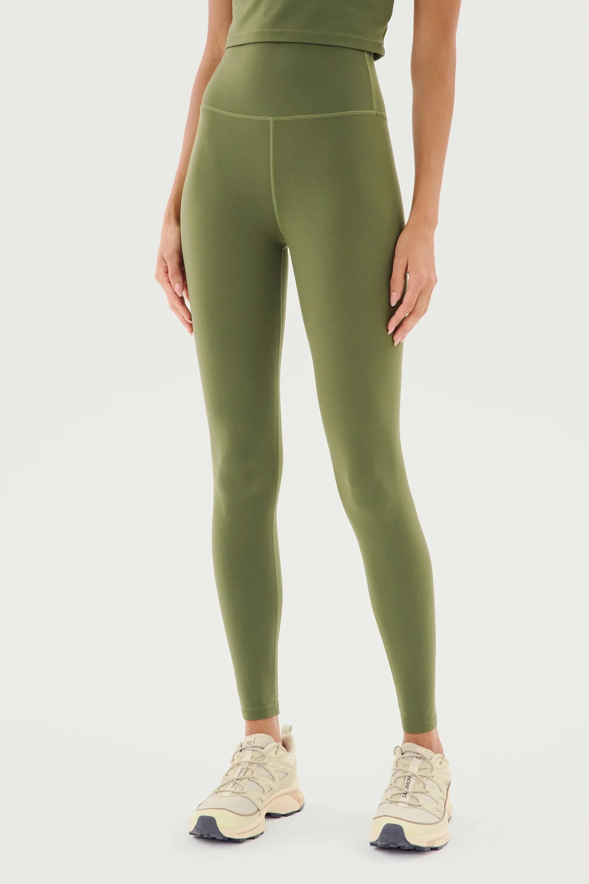 Airweight High Waist Legging: Olive