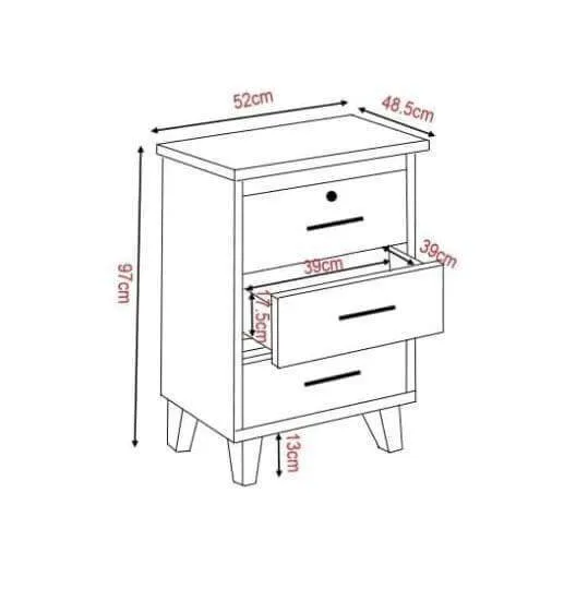 Ali Chest of Drawer