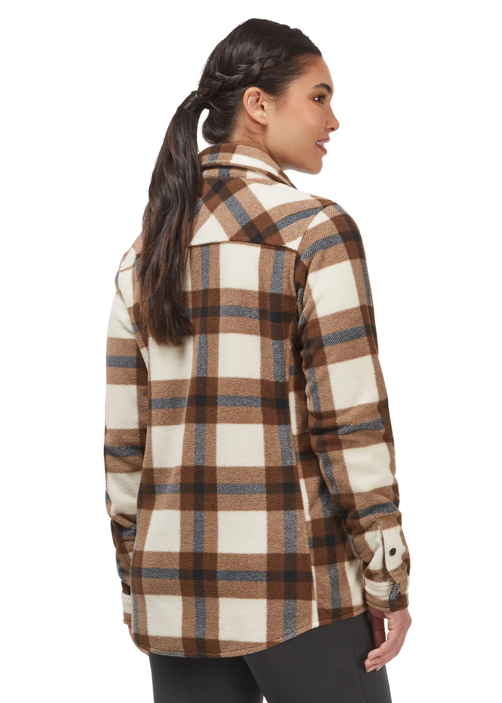 Alpine Fleece Snap Front Barn Shirt