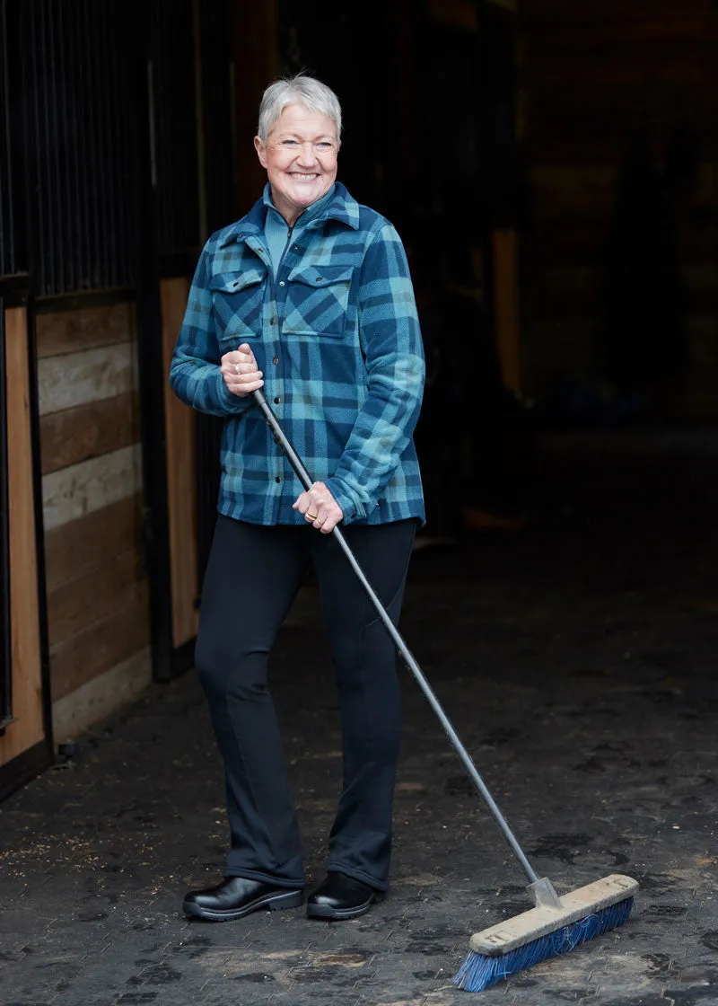 Alpine Fleece Snap Front Barn Shirt