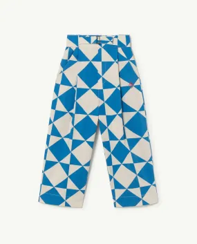 Antelope Kids Pants - White Geometric Forms