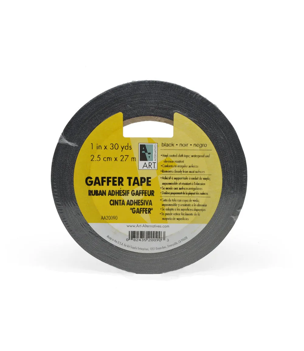 Art Alternatives Black Gaffers Tape (Multiple Sizes)