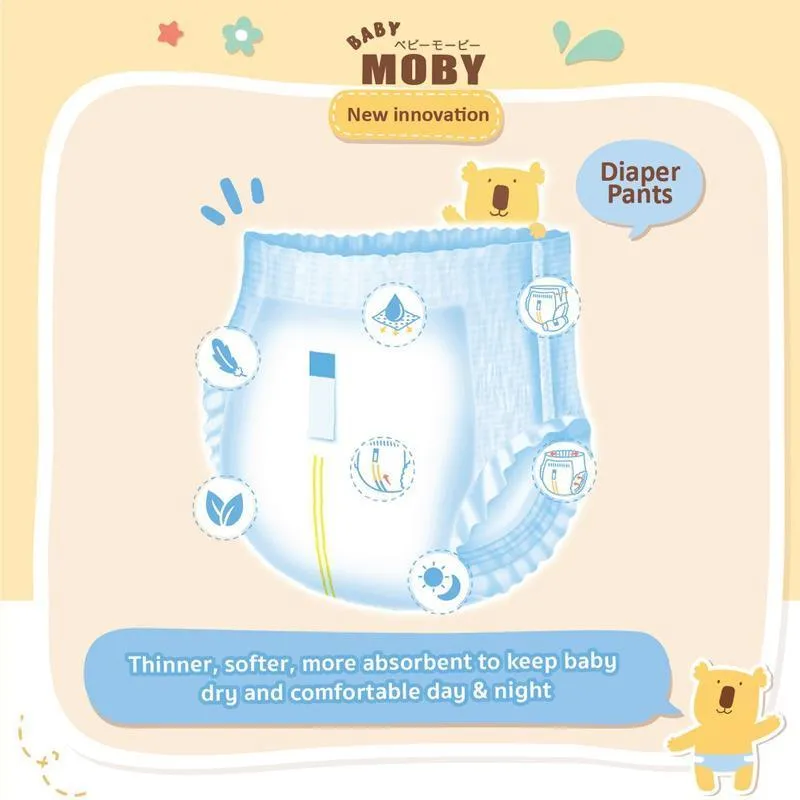 Baby Moby Diaper Pants - XL (13-17kgs)