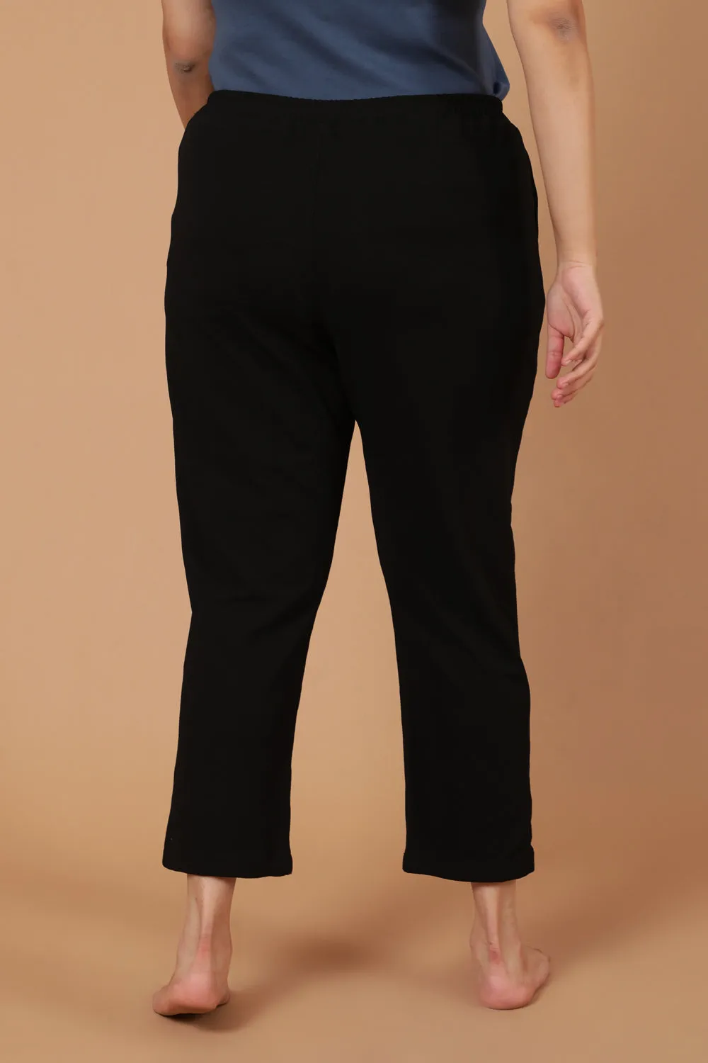 Black Essential Lounge Pants