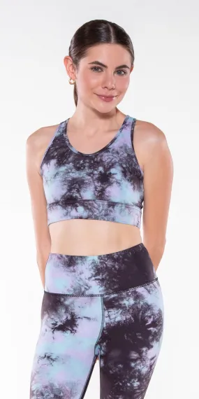 Black Opal Tie Dye - Sports Bra [Final Sale]