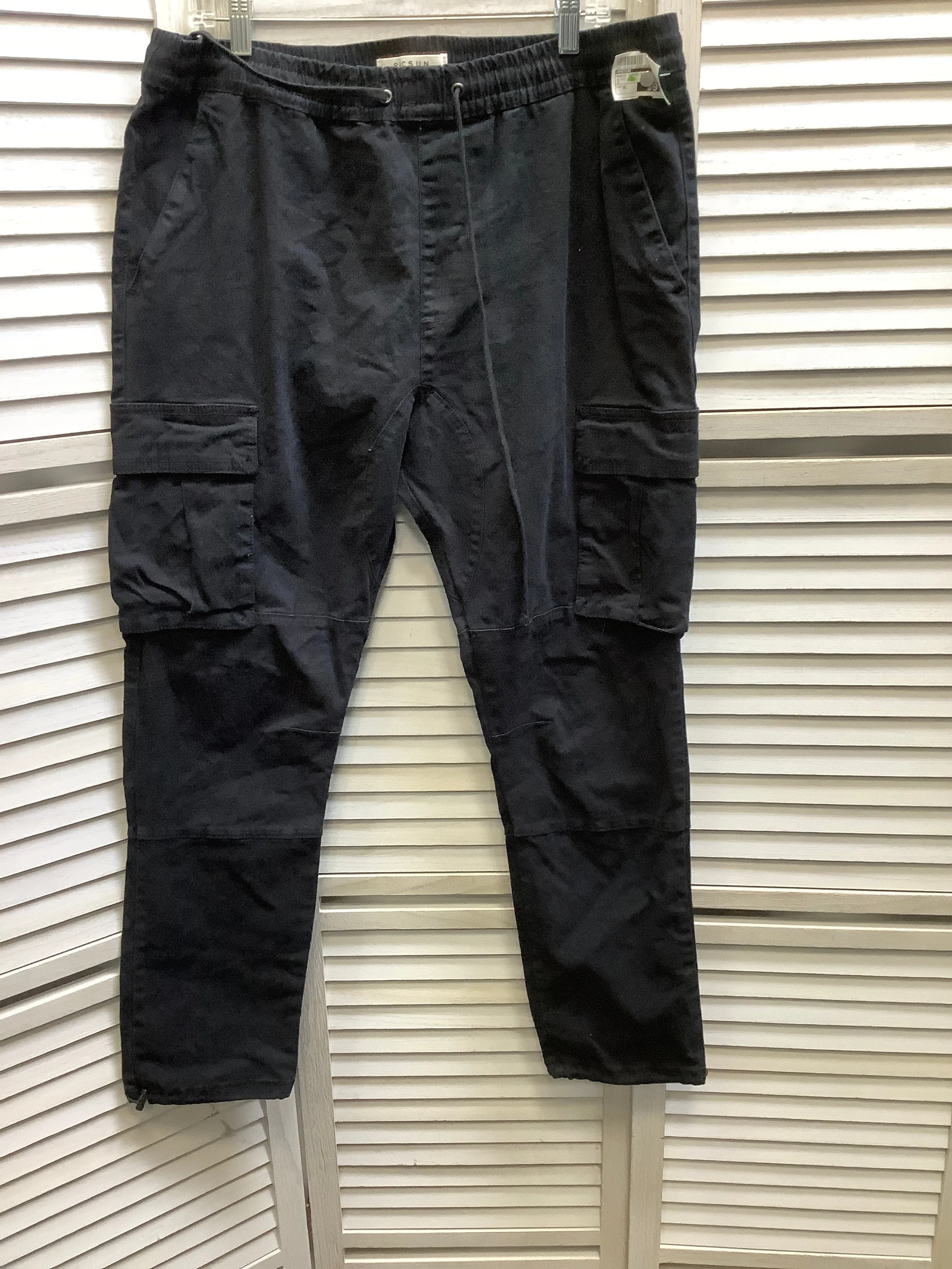 Black Pants Cargo & Utility Pacsun, Size Xl