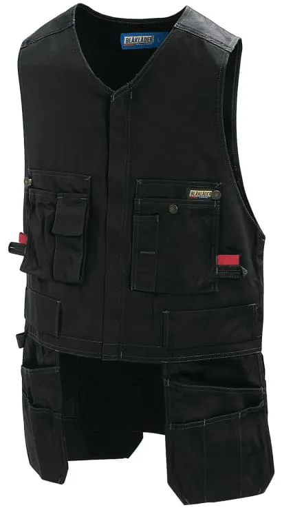 Blaklader Work Tool Waistcoat with Belt and Multiple Pockets - 3105 1860