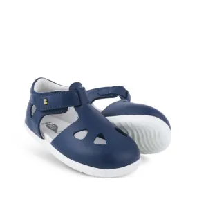 Bobux Step Up Zap II Navy Closed Toe Sandal 732404 Quick Dry