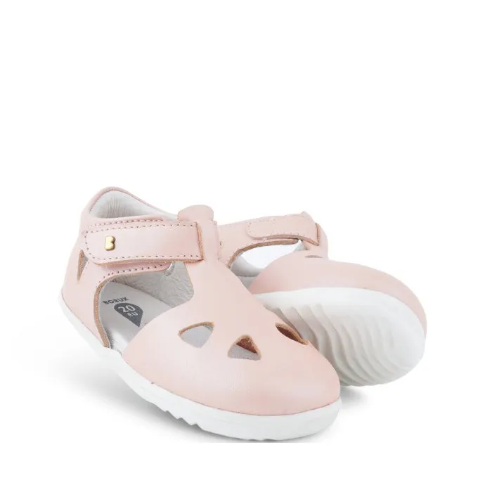 Bobux Step Up Zap II Seashell Pink Closed Toe Sandal 732408 Quick Dry