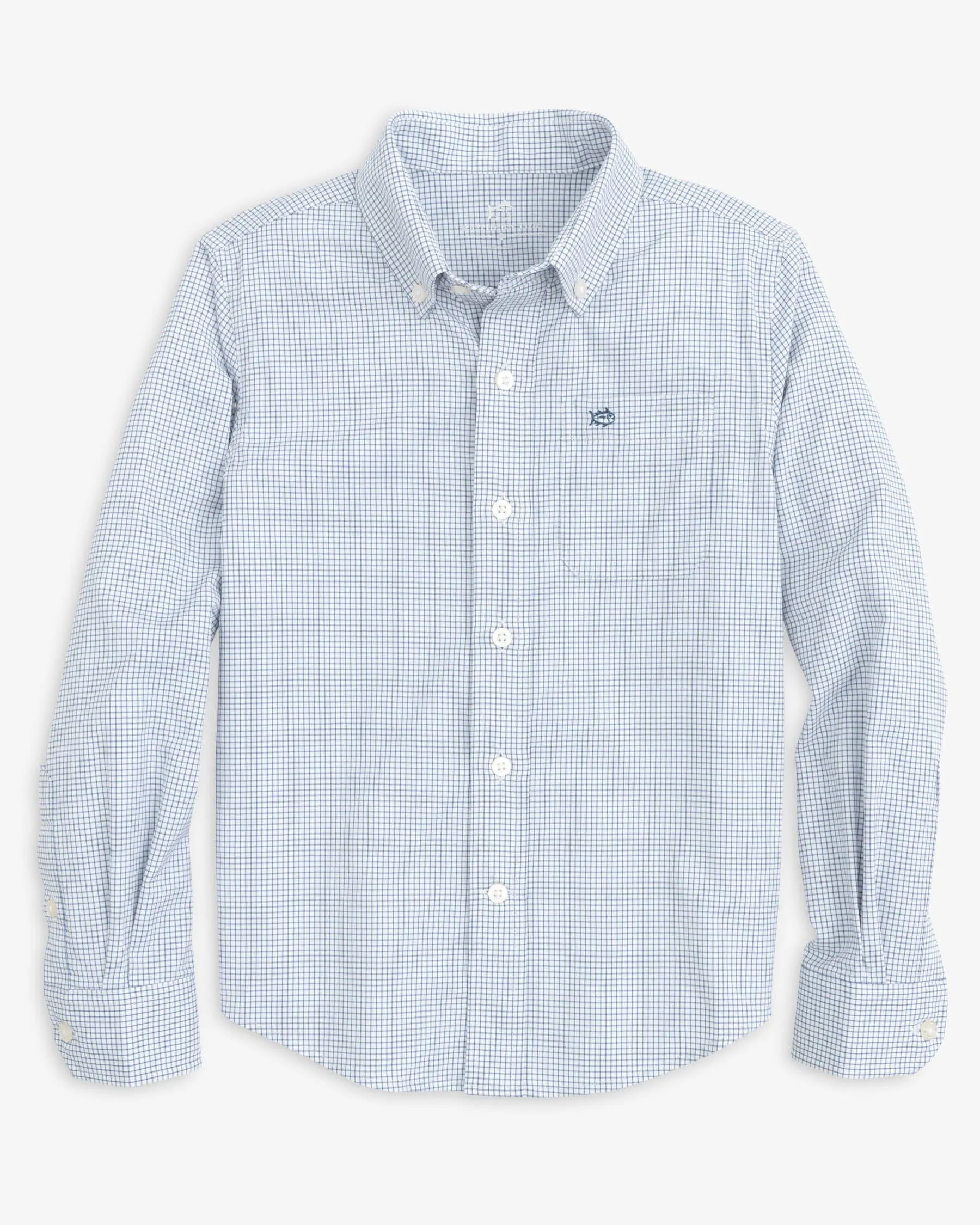 Boys Intercoastal Rosemont Tattersall Sport Shirt