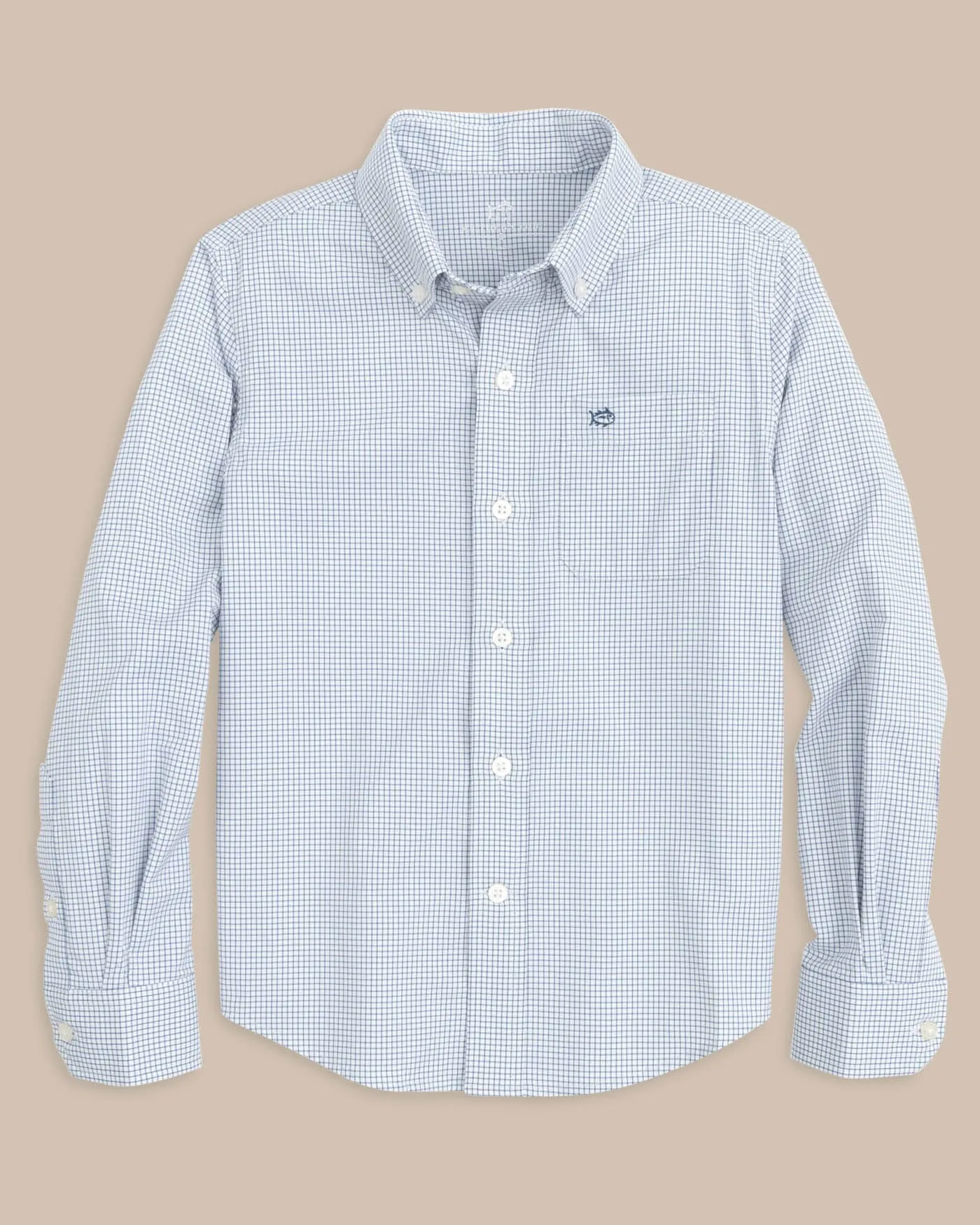 Boys Intercoastal Rosemont Tattersall Sport Shirt