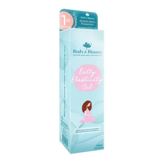 Buds & Blooms Belly Elasticity Stretch Mark Prevention Oil