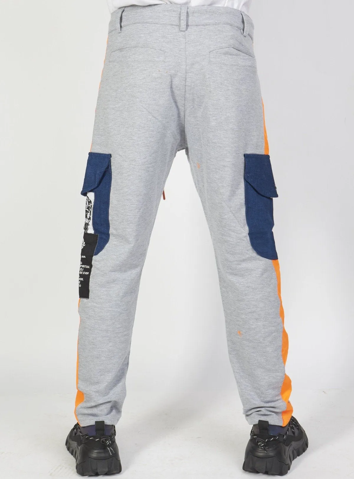 Buyer's Choice Pants - Article - Grey/Orange - 9133