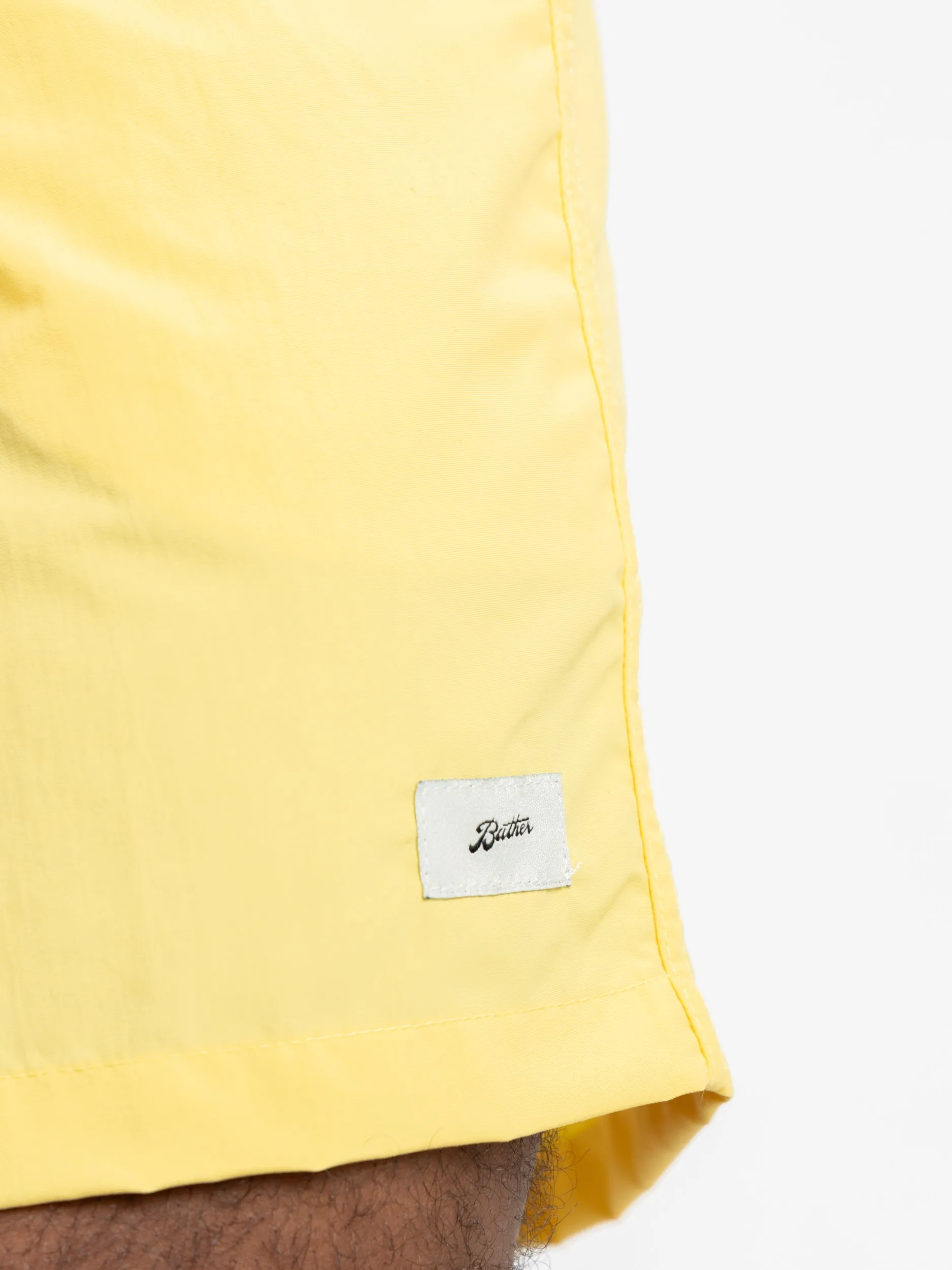 Canary Yellow Swim Trunks