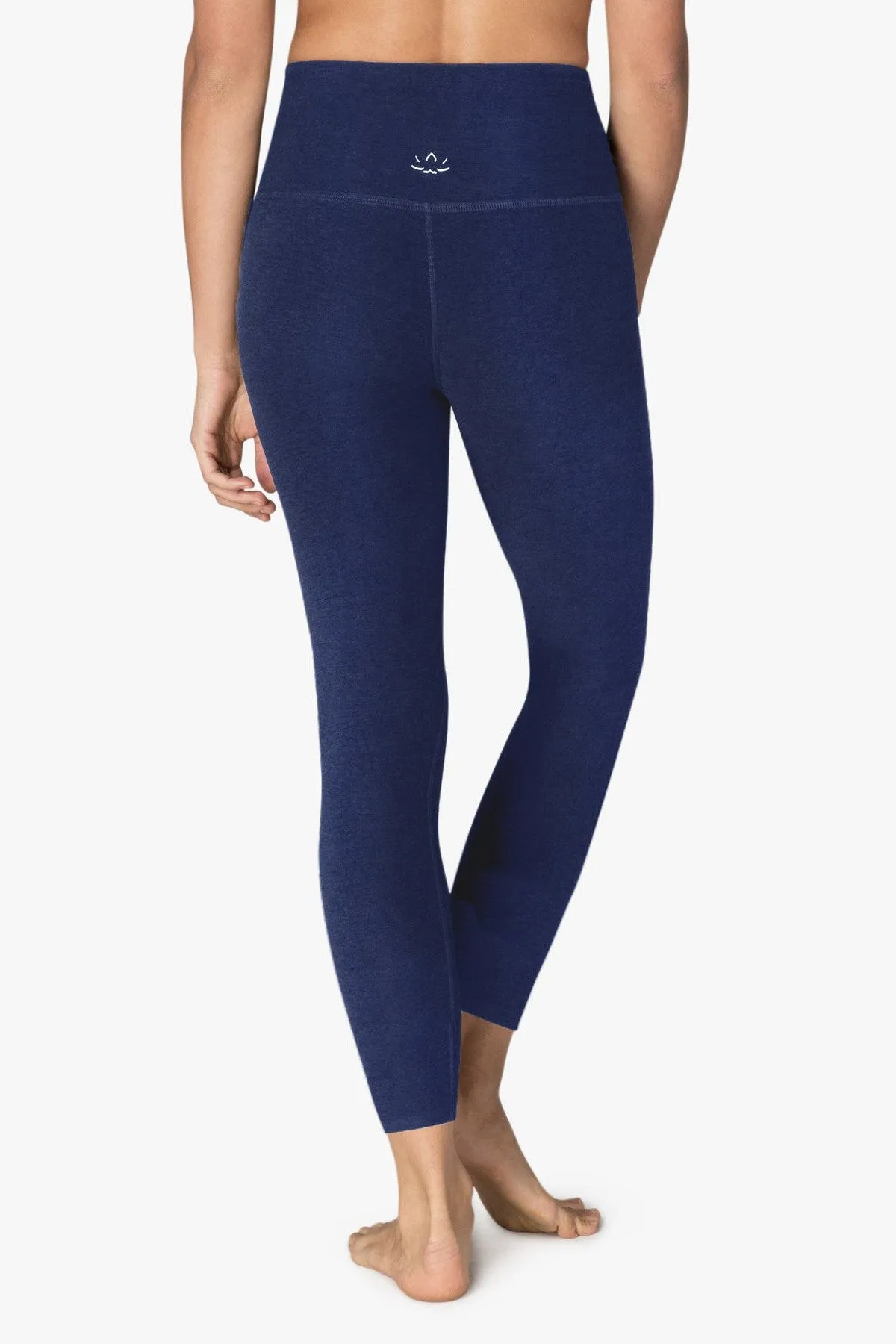 CAUGHT IN THE MIDI SPACEDYE LEGGING NOCTURNAL NAVY