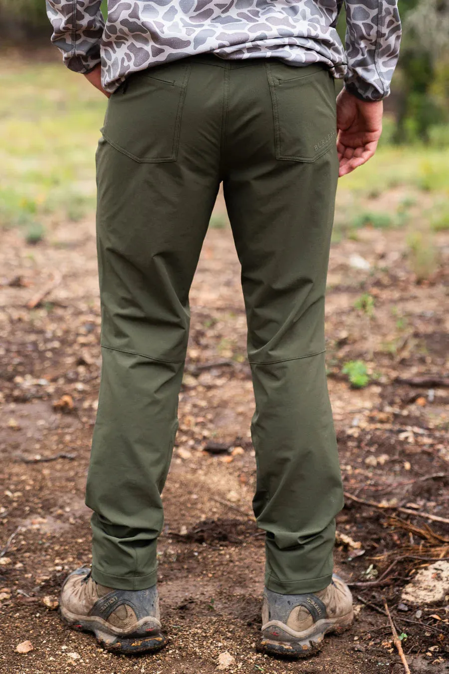 Challenger Pant -Olive - Burlebo