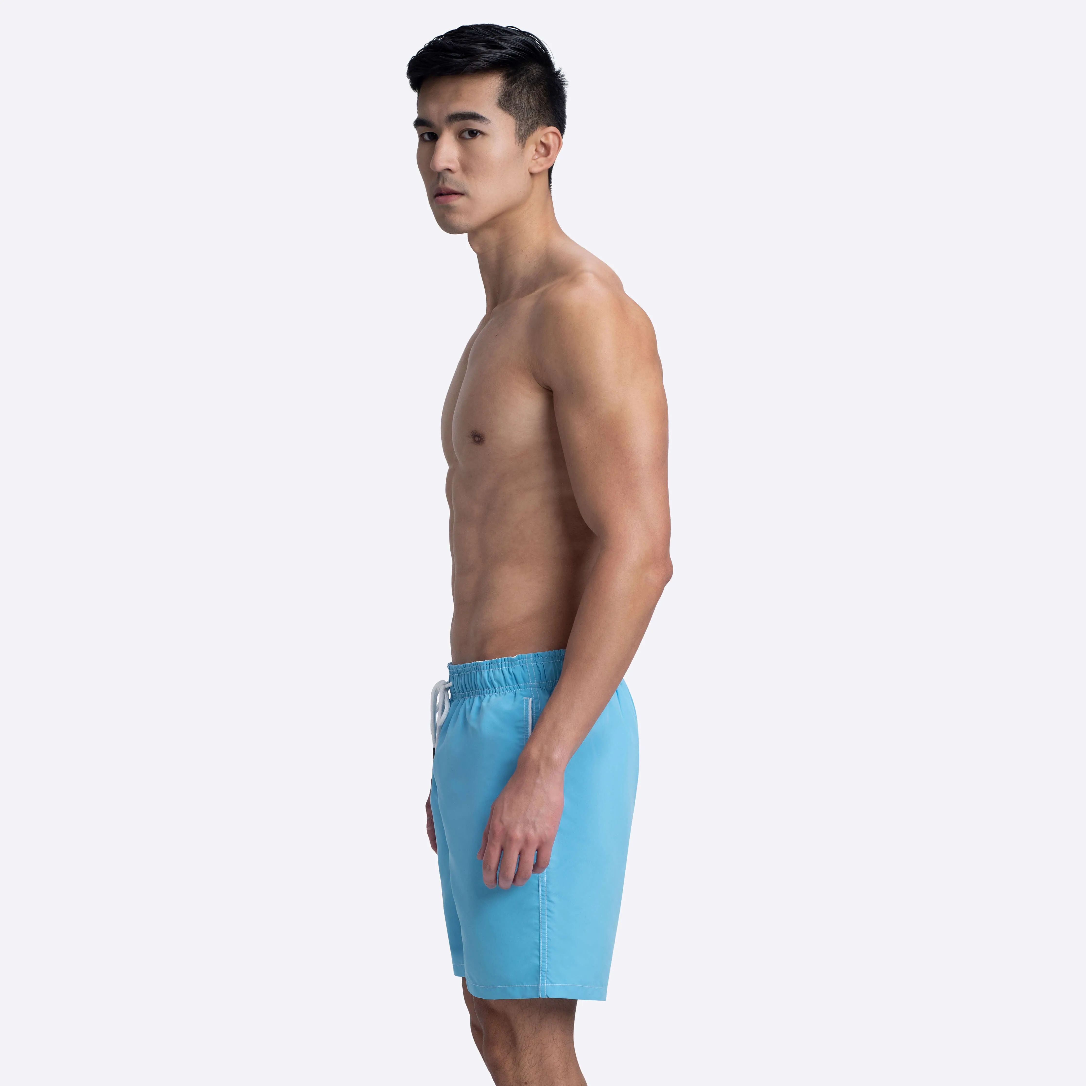 CLYDE Solid Swim Trunks