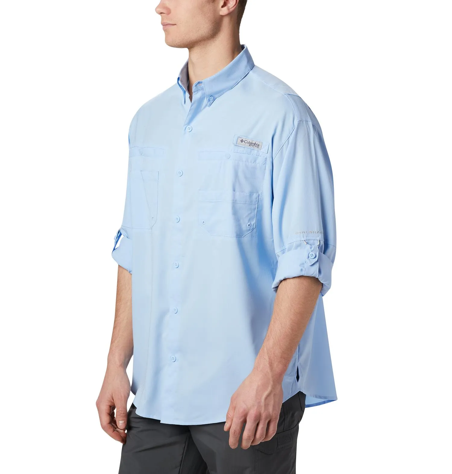 Columbia Tamiami II Long Sleeve Shirt Mens Sail