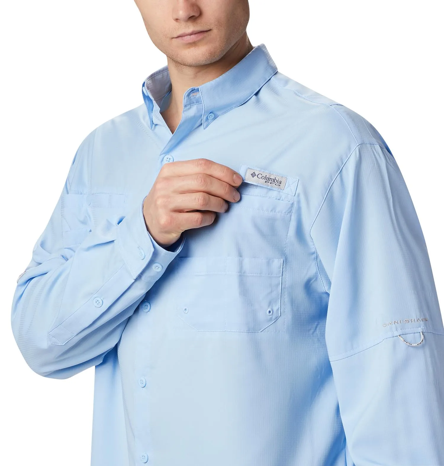 Columbia Tamiami II Long Sleeve Shirt Mens Sail