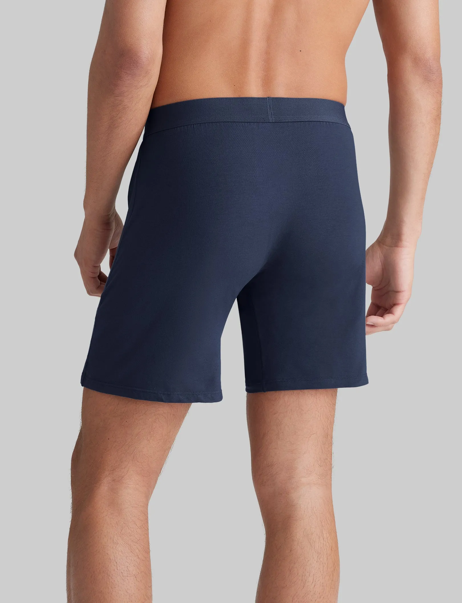 Cool Cotton Relaxed Fit Boxer 6" (3-Pack)