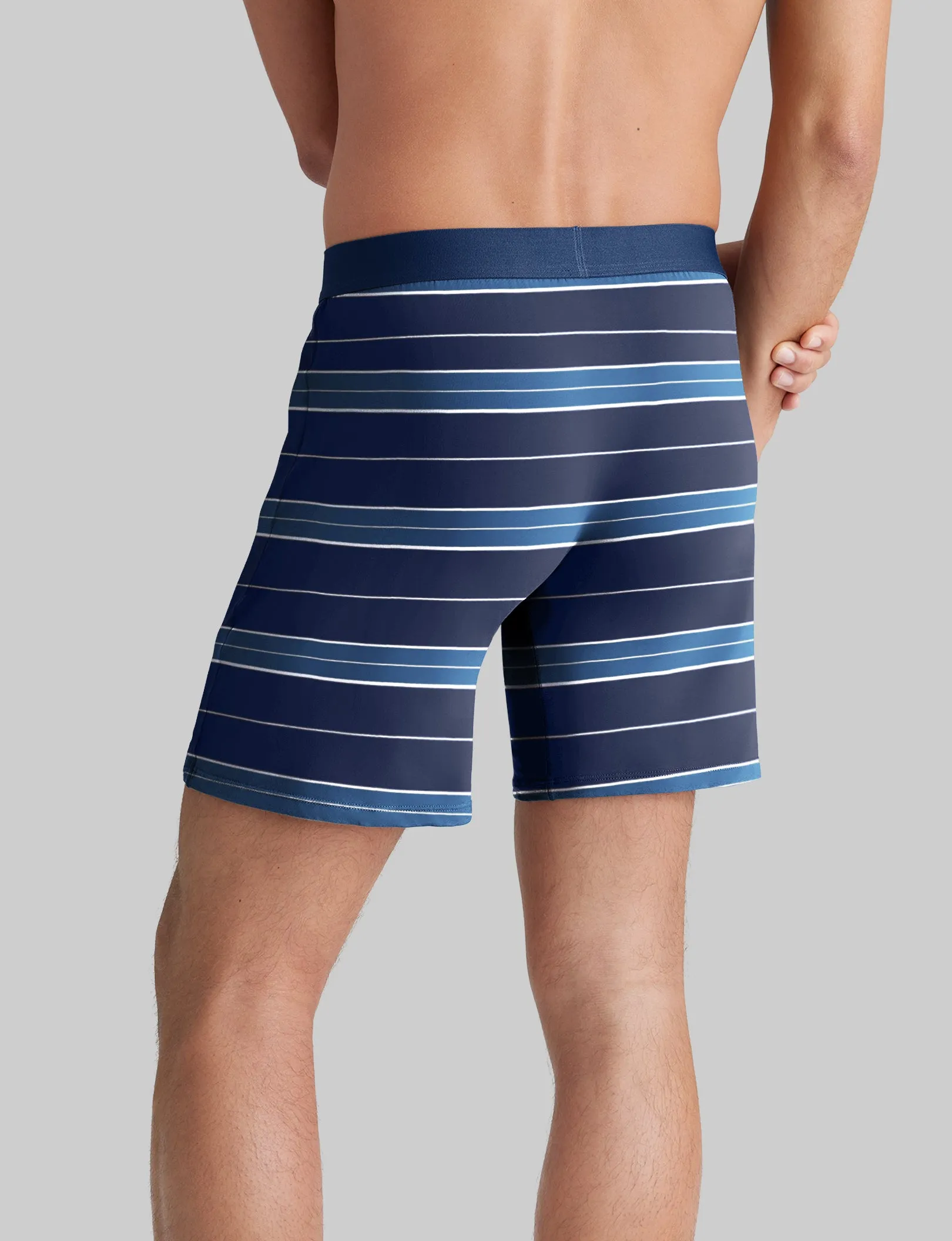 Cool Cotton Relaxed Fit Boxer 6" (3-Pack)