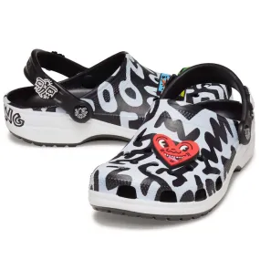 Crocs - Classic Clog Keith Haring Black White