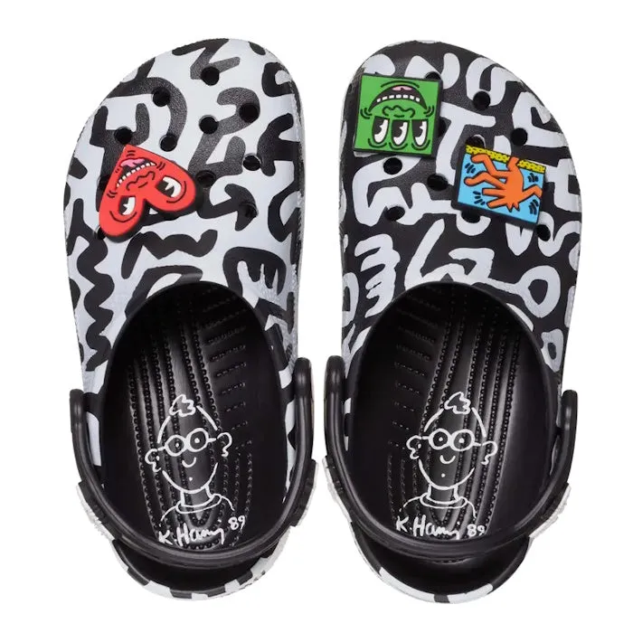 Crocs - Classic Clog Keith Haring Black White