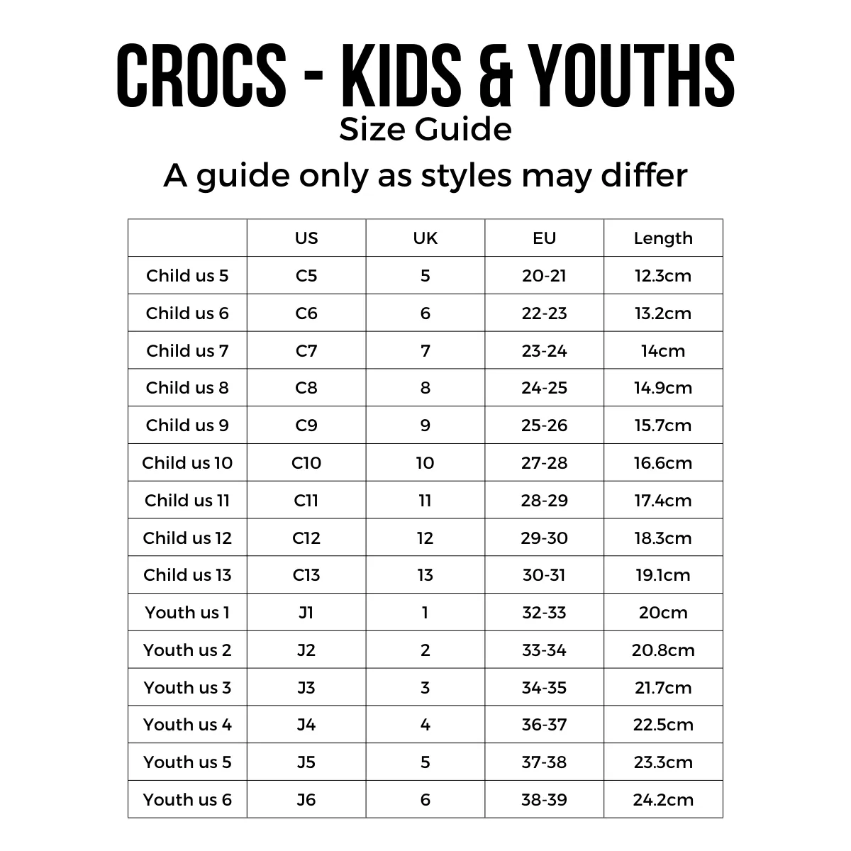 Crocs Kids - Youths Classic Clog K Doddle Print White Multi Sandal