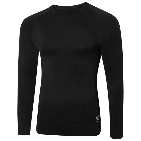 Dare2b Mens Zone In Long Sleeved Base Layer -BLACK