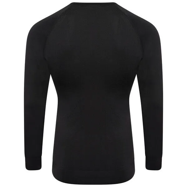 Dare2b Mens Zone In Long Sleeved Base Layer -BLACK