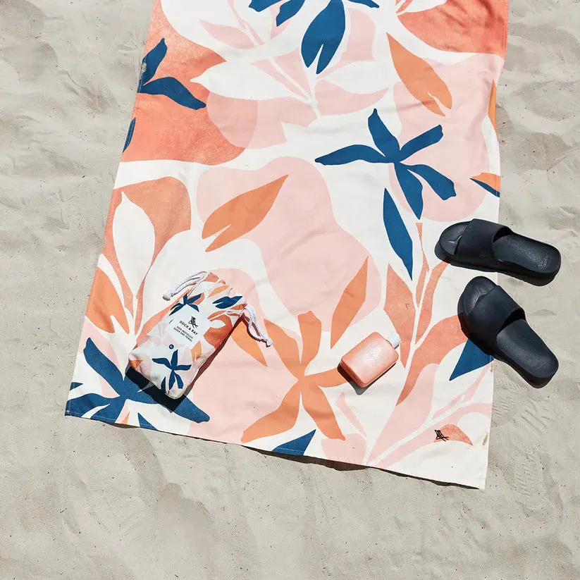 DOCK & BAY Beach Towel Tropics Collection XL Terracotta Tropics