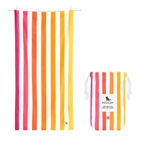 Dock & Bay Quick Dry Towels | Peach Sunrise