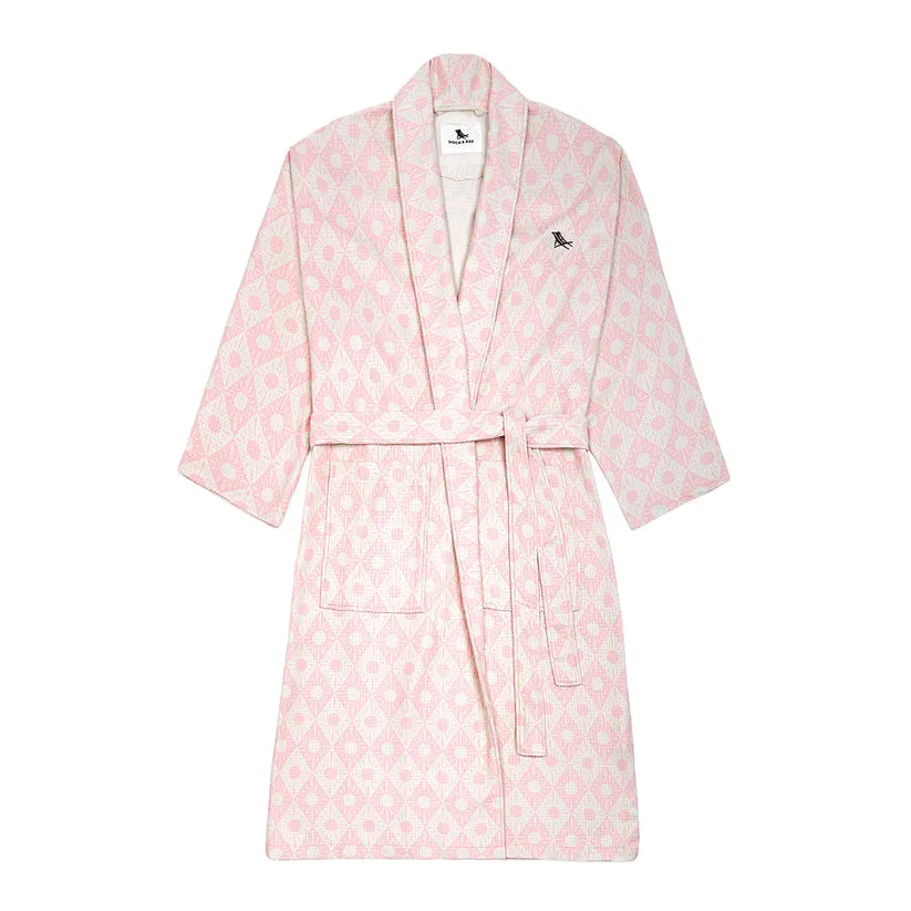 Dock & Bay Waffle Robe Diamond Pink M/L