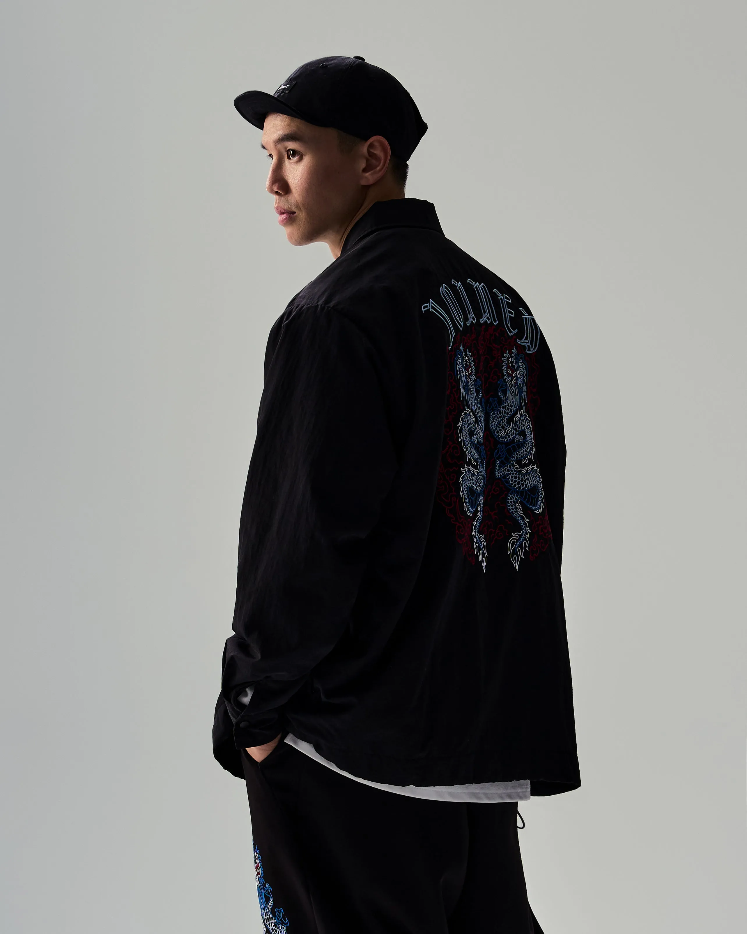 Dragon Tech Long Sleeves Coach Shirt