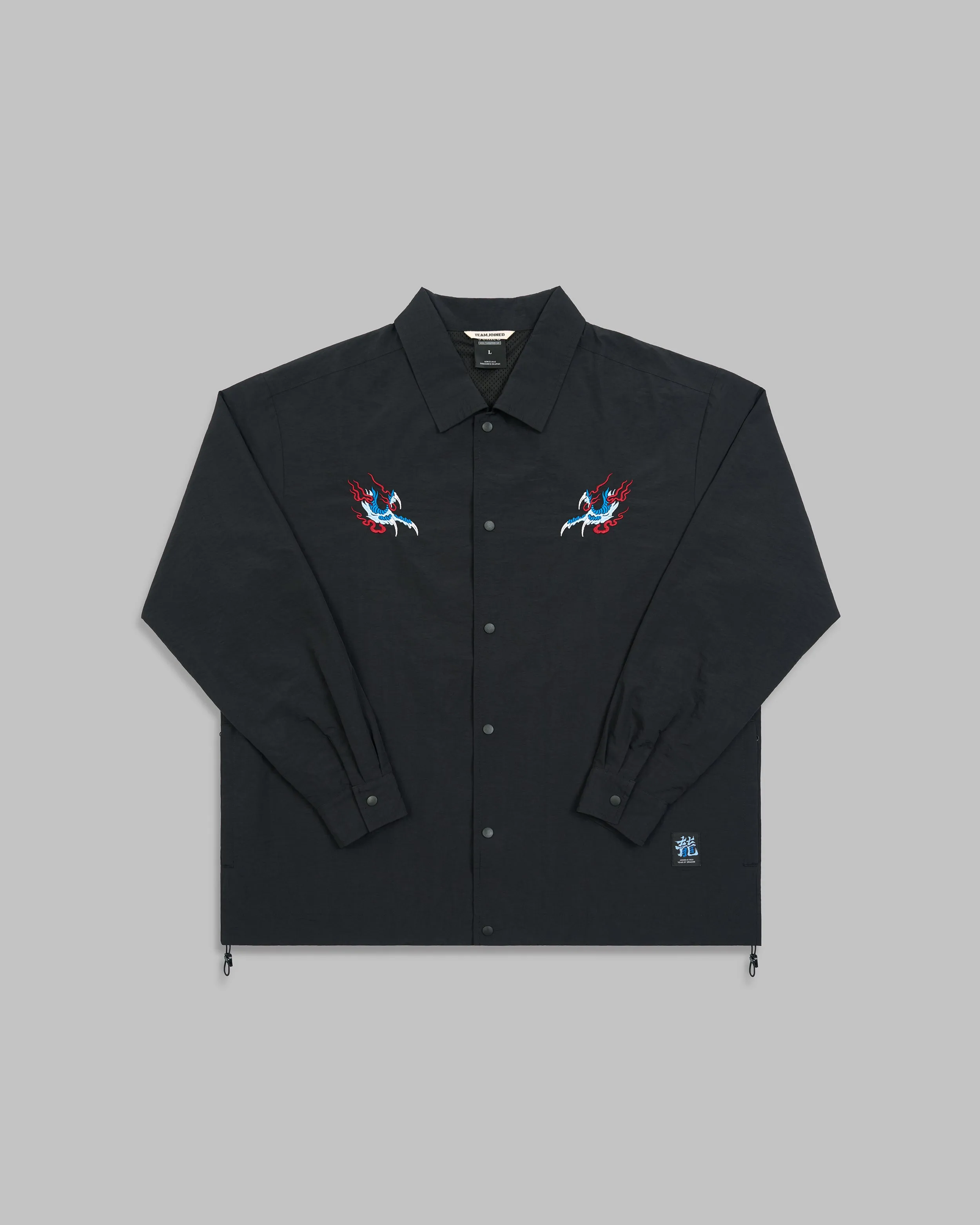 Dragon Tech Long Sleeves Coach Shirt