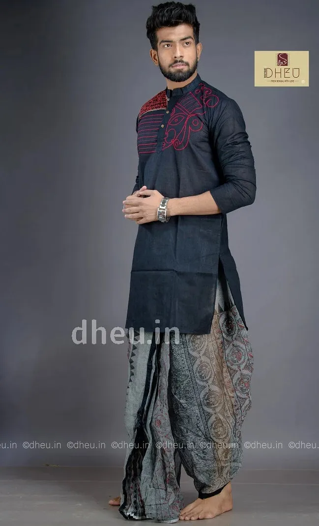 Durga -Designer Kurta (Without Dhoti)