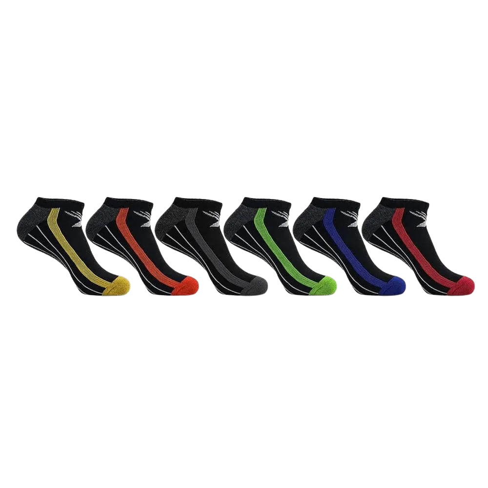 Elite III Performance Low-Cut Cushion Socks (6-PAIRS)