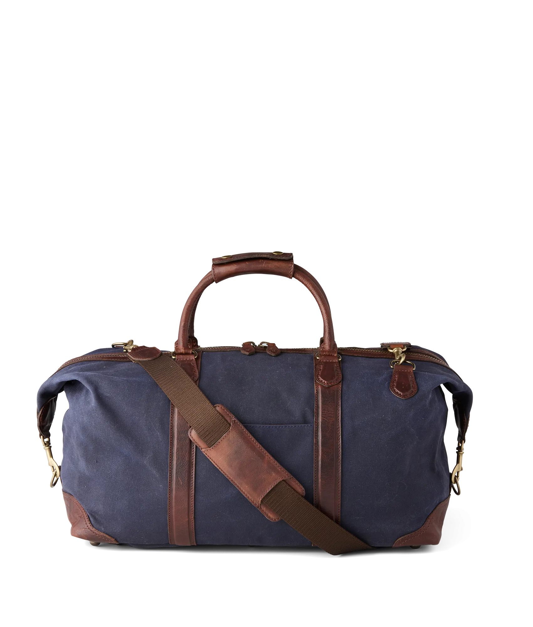 Everyday Waxed Canvas Weekender :: Navy