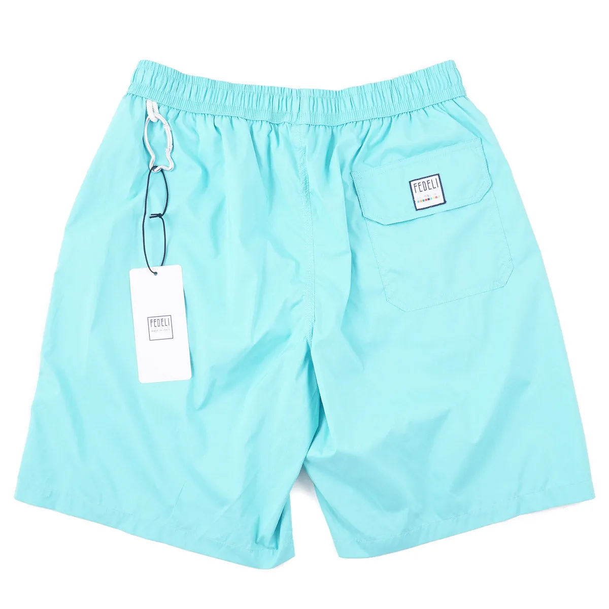 Fedeli 'Positano' Solid Swim Trunks