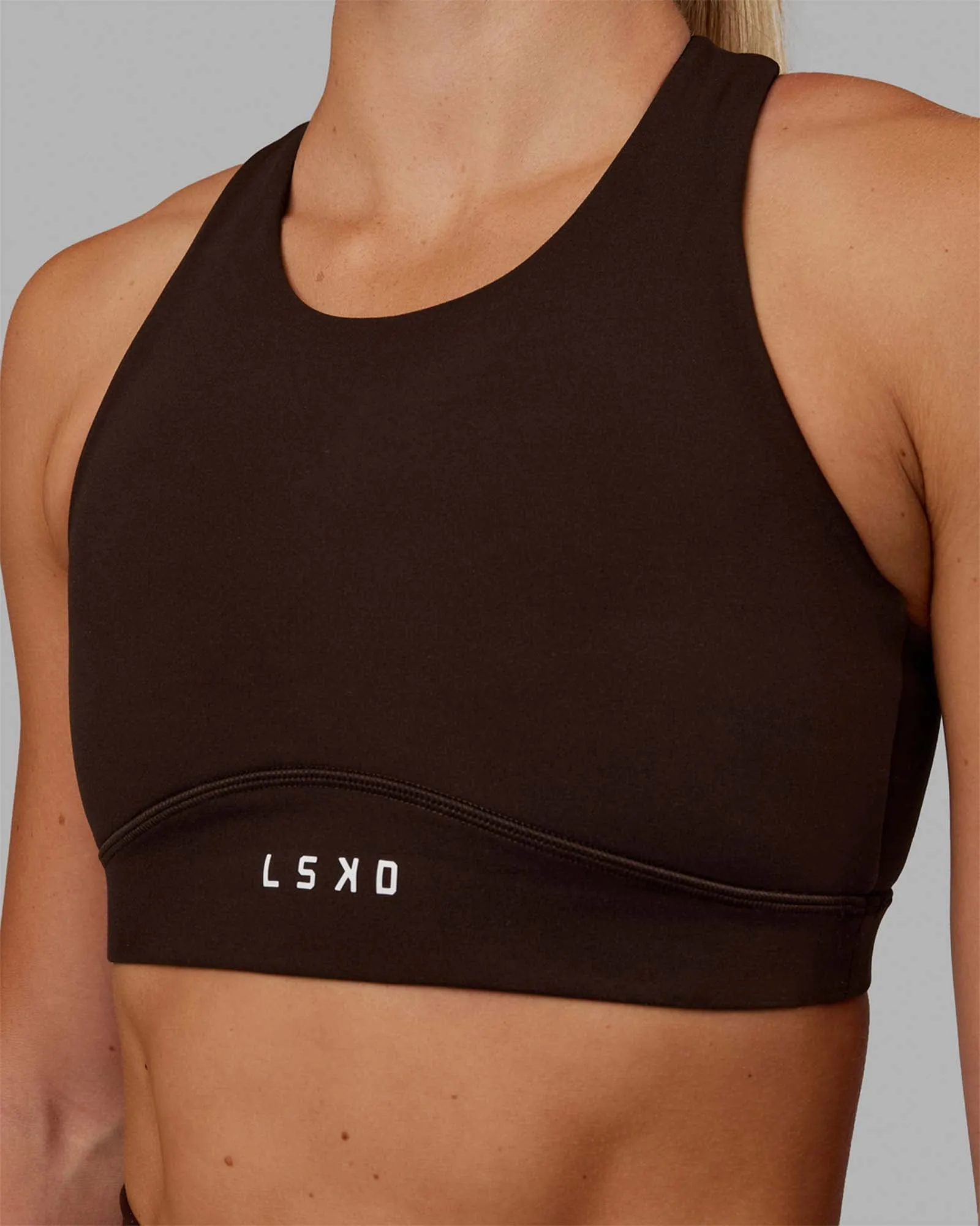 Fusion Sports Bra - Dark Chocolate