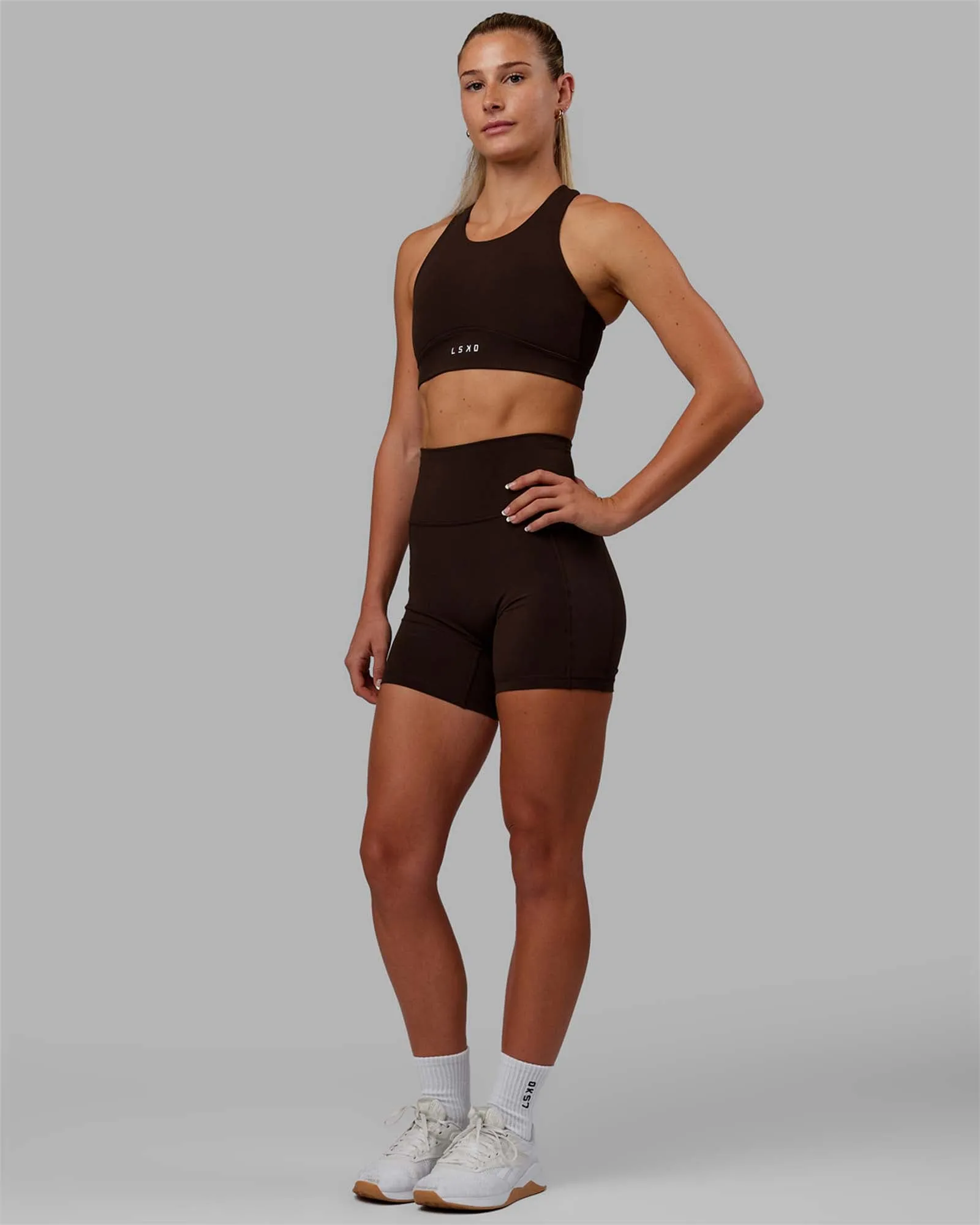 Fusion Sports Bra - Dark Chocolate